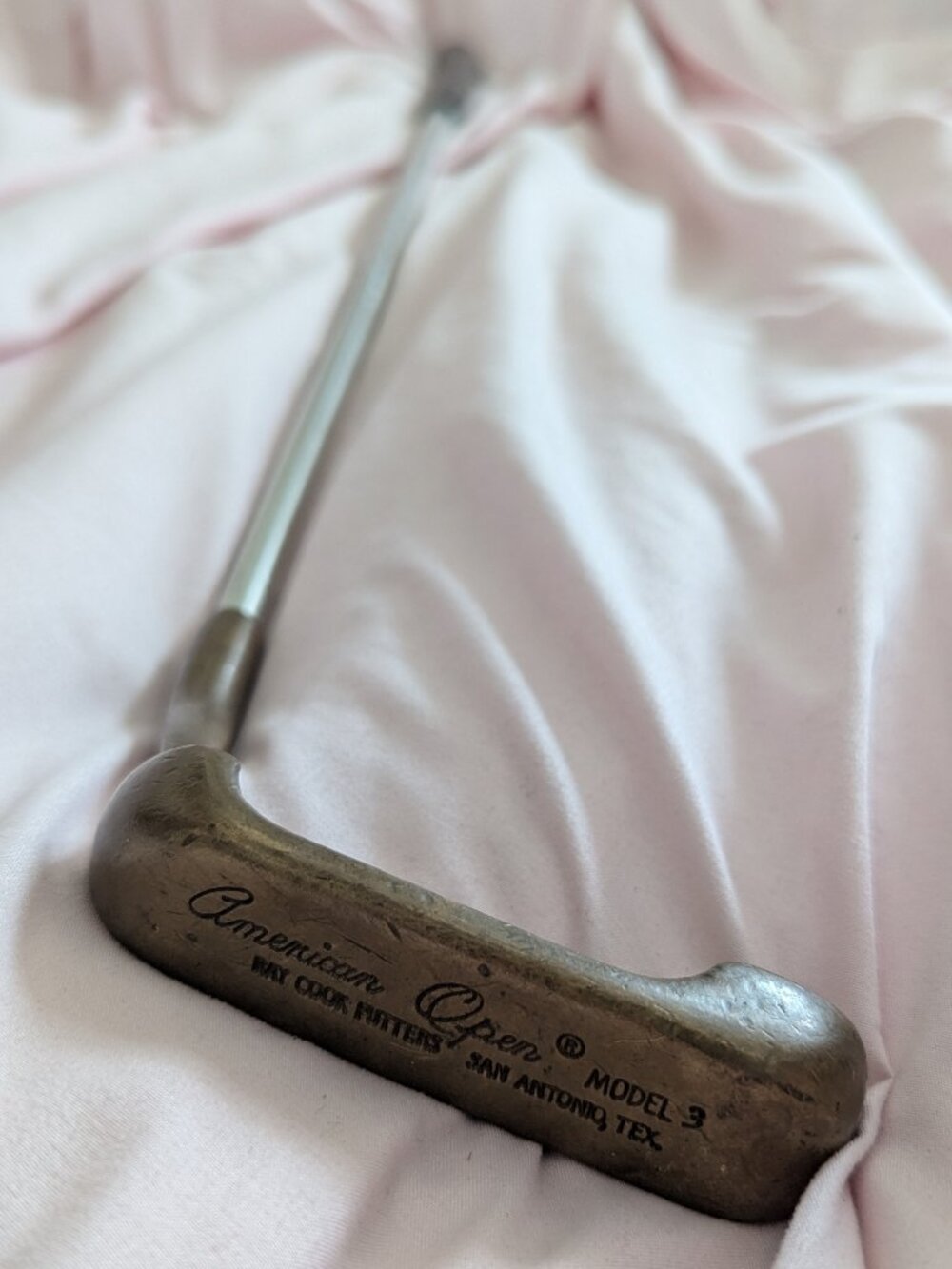Ray Cook American Open Model 3 Brass Putter